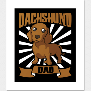 Dachshund Dad - Dachshund Posters and Art